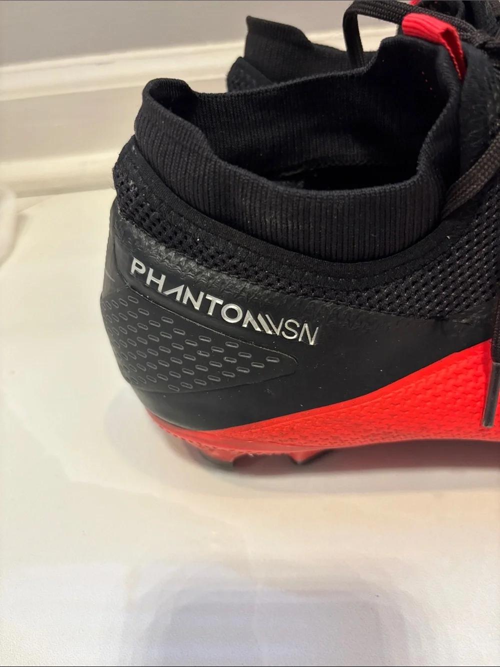 Nike Phantom SN Ghost Lace firm ground soccer cleats Men US 9